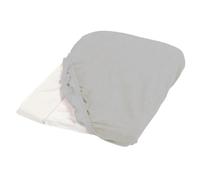Candide Housse De Matelas A Langer Elastique Gris Clair Gris