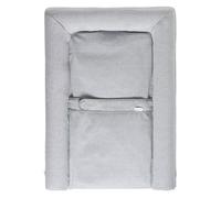 CANDIDE - Matelas À Langer Mat' Confort - Sécurise Le Change - Rebords - Ceinture De Maintien - Antidérapant - Facile à Nétoyer - Fabriqué En France - Breveté - 70x50cm (Gris Chiné)