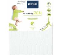 CANDIDE - Matelas Zen déhoussable 60x120x10 cm Blanc G