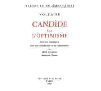 Candide ou l'optimisme - Voltaire - Nizet - broché - Roman