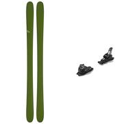 Candide - Packs (skis + fix) - Skis all-mountain - Pack AREA 91 2026 en Bois - Vert Vert 165 cm,182 cm,177 cm,187 cm,171 cm