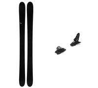 Candide - Packs (skis + fix) - Skis freeride - Pack Bc 111 2025 en Bois - Noir Noir 175 cm,181 cm,186 cm,191 cm