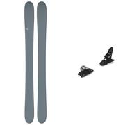 CANDIDE Skis - Packs (skis + fix) - Skis freeride - Pack AK 106 2027 en Bois - Gris Gris 147 cm,157 cm