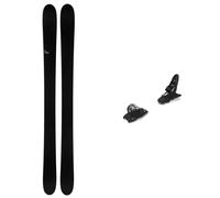 CANDIDE Skis - Packs (skis + fix) - Skis freeride - Pack Bc 111 2025 en Bois - Noir Noir 175 cm,181 cm,186 cm,191 cm
