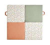 Candide Tapis de jeu pliable Terrazzo 120 x 120 cm