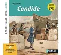 Voltaire – Candide – Édition pédagogique Lycée – Carrés classiques Nathan