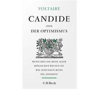 Voltaire, Ilse Lehmann, Harald Weinrich – Candide: oder Der Optimismus – Poche – C. H. Beck