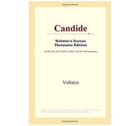 Candide: Webster's Korean Thesaurus Edition