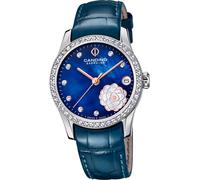 Candino Cuir Femme Montre C4721/3 Montre analogique bleu marine Elegance D2UC4721/3