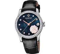 Candino Cuir Femme Montre C4721/4 Montre analogique noire Elegance D2UC4721/4