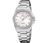 Candino Femmes Montre analogique Elegance Montre en acier inoxydable argenté UC4751/1