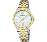 Candino Montre femme C4767/6 Couple Classic Boîtier en acier inoxydable 316l Multi Bracelet en acier inoxydable 316l Multi, blanc, Mediano