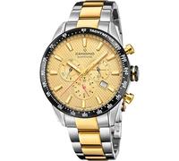 Candino Montre homme C4748/A Gents Chrono Boîtier en acier inoxydable 316l Multi Bracelet en acier inoxydable 316l Multi, beige
