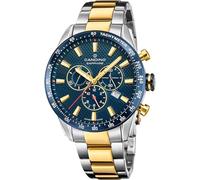 Candino Montre Homme C4748/B Gents Chrono Boîtier en acier inoxydable 316l Multi Bracelet en acier inoxydable 316l Multi, bleu