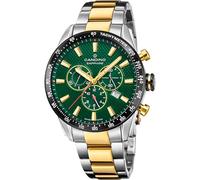 Candino Montre homme C4748/C Gents Chrono Boîtier en acier inoxydable 316l Multi Bracelet en acier inoxydable 316l Multi, vert