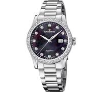 Candino Montre pour Femme C4740/5 Lady Elegance Boîtier en Acier Inoxydable Gris Bracelet en Acier Inoxydable Gris