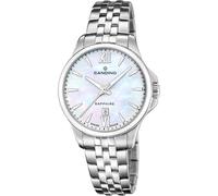 Candino Montre pour Femme C4766/6 Couple Classic Boîtier en Acier Inoxydable Gris Bracelet en Acier Inoxydable Gris