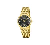 Candino Montre pour Femme C4791/4 1947 Boîtier en Acier Inoxydable 316l Doré Bracelet en Acier Inoxydable Doré