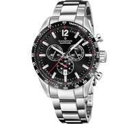Candino Montre pour Homme C4757/G Gents Chrono Boîtier en Acier Inoxydable Gris Bracelet en Acier Inoxydable Gris