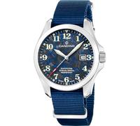 Candino Montre pour Homme C4785/2 Field Watch Boîtier en Acier Inoxydable Gris Bracelet en Acier Inoxydable Gris