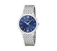 Candino Swiss Montre Homme Analogique en Acier Inoxydable 316L Argenté - Mouvement Quartz - Verre Saphir Haute Résistance - Étanche 5 ATM C4786/2 1947