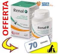Candioli Complément alimentaire Usage vétérinaire Renal P pour chiens et chats 70 g