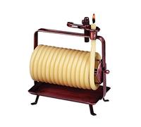 Candle by the Hour Bougie Horizontale 48 Heures, Cire d'abeille Naturelle respectueuse de l'environnement avec mèche en Coton, Couleur Jaune