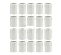 Candle Drip Sleeve Couvercle de manchon lustre, Base candélabre en plastique for applique murale, 10/20 pièces(Color20)