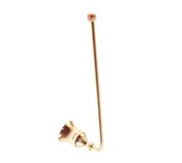 Candle Extinguisher - Rustic Metal Wick Snuffer Accessory | Bell Design Tool for Safe Flame Control, Practical Home Birthday Housewarming Gift, Functional Candle Holder Accessory for Christmas