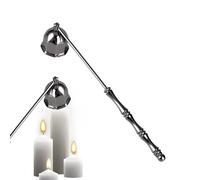 Candle Extinguisher Snuffer - Bell Shaped Long Handle Extinguisher | Reduces Ash And Soo Candle Snuffer Stainless Steel - For Birthday Holiday Outdoor Bedroom Living Room Hôtel Family Men Women Adults