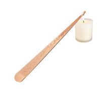 Candle Extinguisher Snuffer - Stainless Steel 17x2.4cm | Candle Snuffer, Wick Flame Blower Long Handle Polished Tool for Candles Lovers Home Decor Accessories | for Safe Candles Care Daily Use