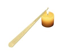 Candle Extinguisher Snuffer - Stainless Steel 17x2.4cm | Candle Snuffer, Wick Flame Blower Long Handle Polished Tool for Candles Lovers Home Decor Accessories | for Safe Candles Care Daily Use