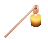 Candle Extinguisher Snuffer - Stainless Steel 17x2.4cm | Candle Snuffer, Wick Flame Blower Long Handle Polished Tool for Candles Lovers Home Decor Accessories | for Safe Candles Care Daily Use