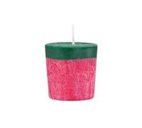 Candle Factory Bougies votives en stéarine végétale, environ 16h de combustion, parfum marché de Noël