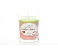 Candle Factory Party Light Bougie dans Verre Parfum Fraise Rhubarbe