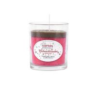 Candle Factory Party Light Bougies parfumées en stéarine végétale dans un verre à whisky Durée de combustion env. 30 h Parfum : magie de Noël