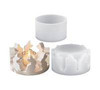 Candle Holder Mold | Easter Bunny Silicone Casting Mold | Tabletop Centerpiece | For Living Room Bedroom Kitchen Home Apartment Balcony Garden Yard Patio