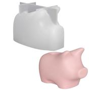 Candle Holder Silicone Mold Animal - Shape DIY Cement Decor Mould Concrete