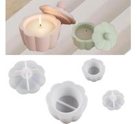 Candle Holder Silicone Mould,2 Pieces Flower Pot Silicone Moulds,Diy Epoxy Resin Molds For Craft Making.[W263]