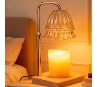 Candle - Lampe chauffe-bougie - Lampe parfumée avec minuterie et 2 ampoules pour Yankee Candles - Décoration d'intérieur