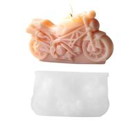 Candle Making Molds - Heavy Duty Motocross Casting Tray, Detailed Engine Component Vessel, Form | Crafting Decorative Ornament Tool Unit Component Set For Table Decoration Ceramic