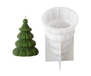 Candle Making Molds - Silicone Christmas M0lds | Christmas Trees Handmade Chocolate Mold | Silicone Santa Claus Fondant Molds | Christmass Casting Candle Mold For Scented Candles, Resin, Candles