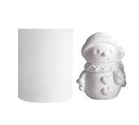 Candle Mold, Christmas Fragrance Candle Mould, Silicone 3D Molds for Aromatherapy Candles, Resin Casting, Homemade Soap, Wax Making, Clay Craft, Christmas Home Decor, 2.17x1.77 Inches