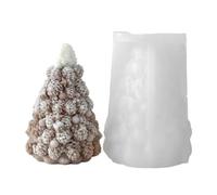 Candle Mold Christmas - Reusable 3D Pine Cone DIY Decoration Candle Molds