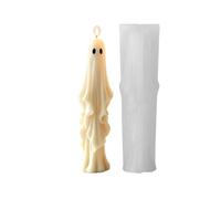 Candle Mold Halloween Ghost Shape Epoxy Forming An Eye-catching Gho Plaster
