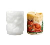 Candle Mold - Reusable Pillar Candle Molds | Silicone Mould For Candles Making | Decorative Art Projects Tool | Project Tools Resin Plaster For Beginners Professionals School Project Studio Family