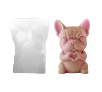 Candle Molds Silicone - 8cm Dog, Turtle & Frog Animal Shape Mold | Silicon Moulds | Flexible, Heat-Resistant DIY Wax Craft Tool For Scented Candles, Baking & Home Decor