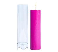 Candle Molds - Ylinder Candlue Moldss For Candlee Making | Perfect Makingg Chime Candles, Table Candless, Super Easy To Demold Clay Craft Plaster Resin Handmade Crafts Birthday Cake Decor