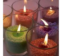 Candle Sand With Wick 1kg With 50pcs 5cm Wick 50pcs Candle Wicks No Base Wax Granules For Diy Wax Candle 1kg Yellow
