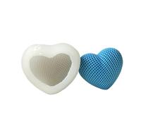 Candle Silicone Mold 3D Woven Love Heart-shaped Making Kit Handmade Plaster Soap Chocolate Cake Decoration Baking Tools(8.5 * 8cm)